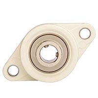 Two Bolt Rhombus Flanged Unit, Thermoplastic Housing, Set Screw, SUCNFL Type Two Bolt Rhombus Flanged Unit, Thermoplastic Housing, Set Screw, SUCNFL Type