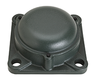 Four Bolt Square Flanged Unit, Cast Housing, Set Screw, Cast Dust Cover, Closed End, UCFS Type Four Bolt Square Flanged Unit, Cast Housing, Set Screw, Cast Dust Cover, Closed End, UCFS Type