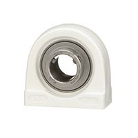 Tapped-Base Pillow Block Unit, Thermoplastic Housing, Set Screw, One Closed/One Open Cover, SUCTBL Type Tapped-Base Pillow Block Unit, Thermoplastic Housing, Set Screw, One Closed/One Open Cover, SUCTBL Type