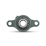 Two Bolt Rhombus Flanged Unit, Ductile Cast Housing, Set Screw, UCFE Type Two Bolt Rhombus Flanged Unit, Ductile Cast Housing, Set Screw, UCFE Type